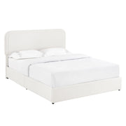 House & Home Furniture Liv storage platform bed with built-in drawers, upholstered design, and modern style.