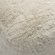 Britt - Vegan Shearling Ottoman - R&R Furniture Gallery (Fountain Valley, CA)