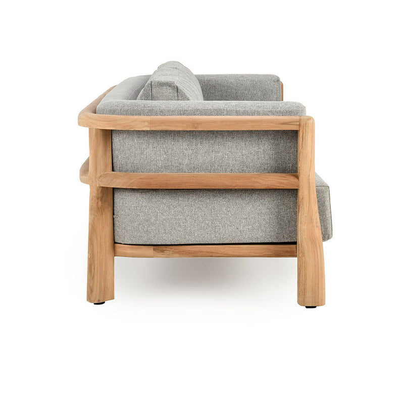 Aston - Outdoor Sofa - Natural / Gray - R&R Furniture Gallery (Fountain Valley, CA)