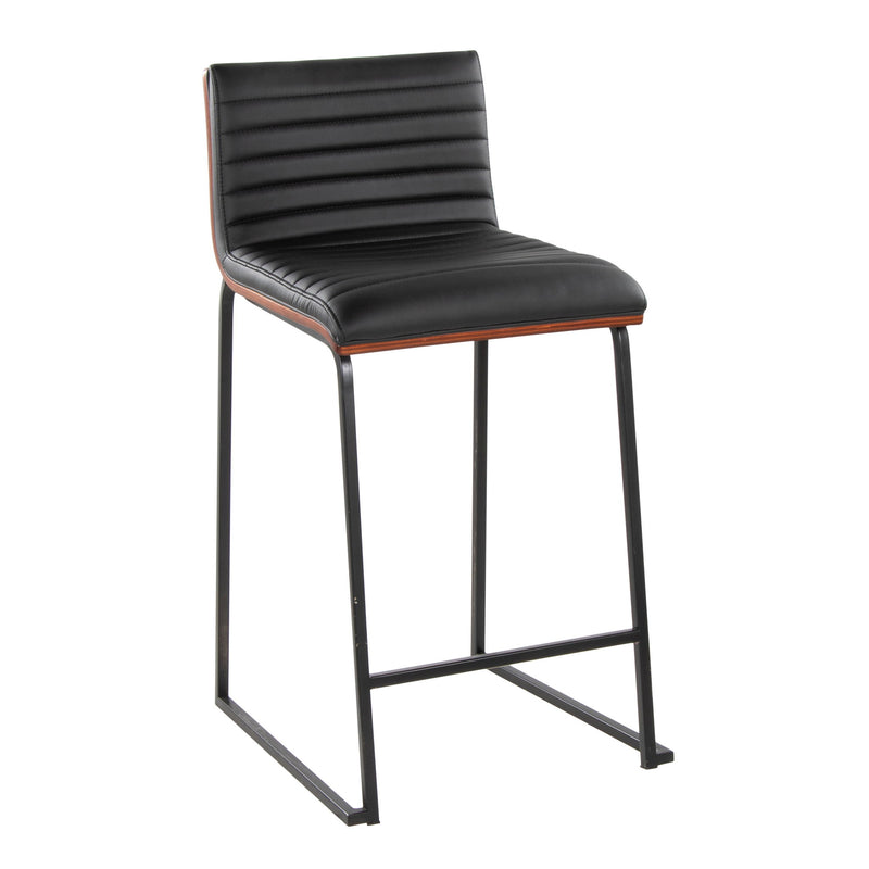 Mason Mara - Contemporary Fixed Height Quality Counter Stool (Set of 2) - R&R Furniture Gallery (Fountain Valley, CA)