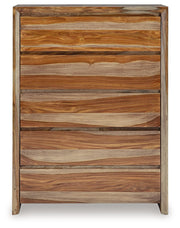 Dressonni - Five Drawer Chest - Brown - R&R Furniture Gallery (Fountain Valley, CA)