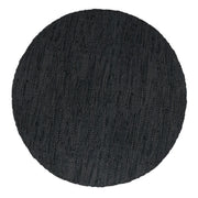 Fredrik - Round Pouf - Black - R&R Furniture Gallery (Fountain Valley, CA)
