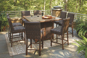 Paradise Trail - Outdoor Fire Pit Table Set - R&R Furniture Gallery (Fountain Valley, CA)