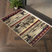 Nature's Nest - 5'3" X 7'3" Lodge Area Rug - Multi / Cream - R&R Furniture Gallery (Fountain Valley, CA)