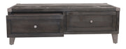 Todoe - Lift Top Cocktail Table - Dark Gray - R&R Furniture Gallery (Fountain Valley, CA)