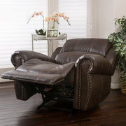 Wide Standard Manual Glider Recliner - R&R Furniture Gallery (Fountain Valley, CA)