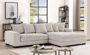 Luxe - Oversized 2 Piece Sectional Couches For Living Room, L Shaped Sofa With Chaise - R&R Furniture Gallery (Fountain Valley, CA)
