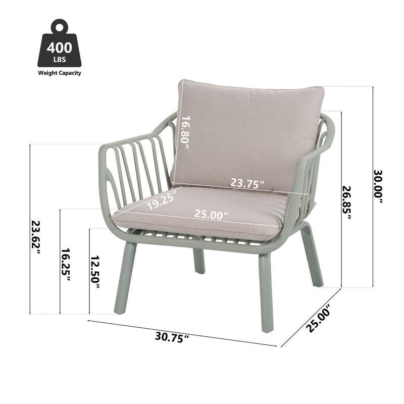 Huron - Outdoor Club Chair (Set of 2) - R&R Furniture Gallery (Fountain Valley, CA)