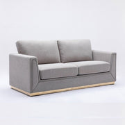 Valin - Sofa - Gray Linen - R&R Furniture Gallery (Fountain Valley, CA)