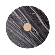 Addyson - Marble Side Table - Dark Gray - R&R Furniture Gallery (Fountain Valley, CA)