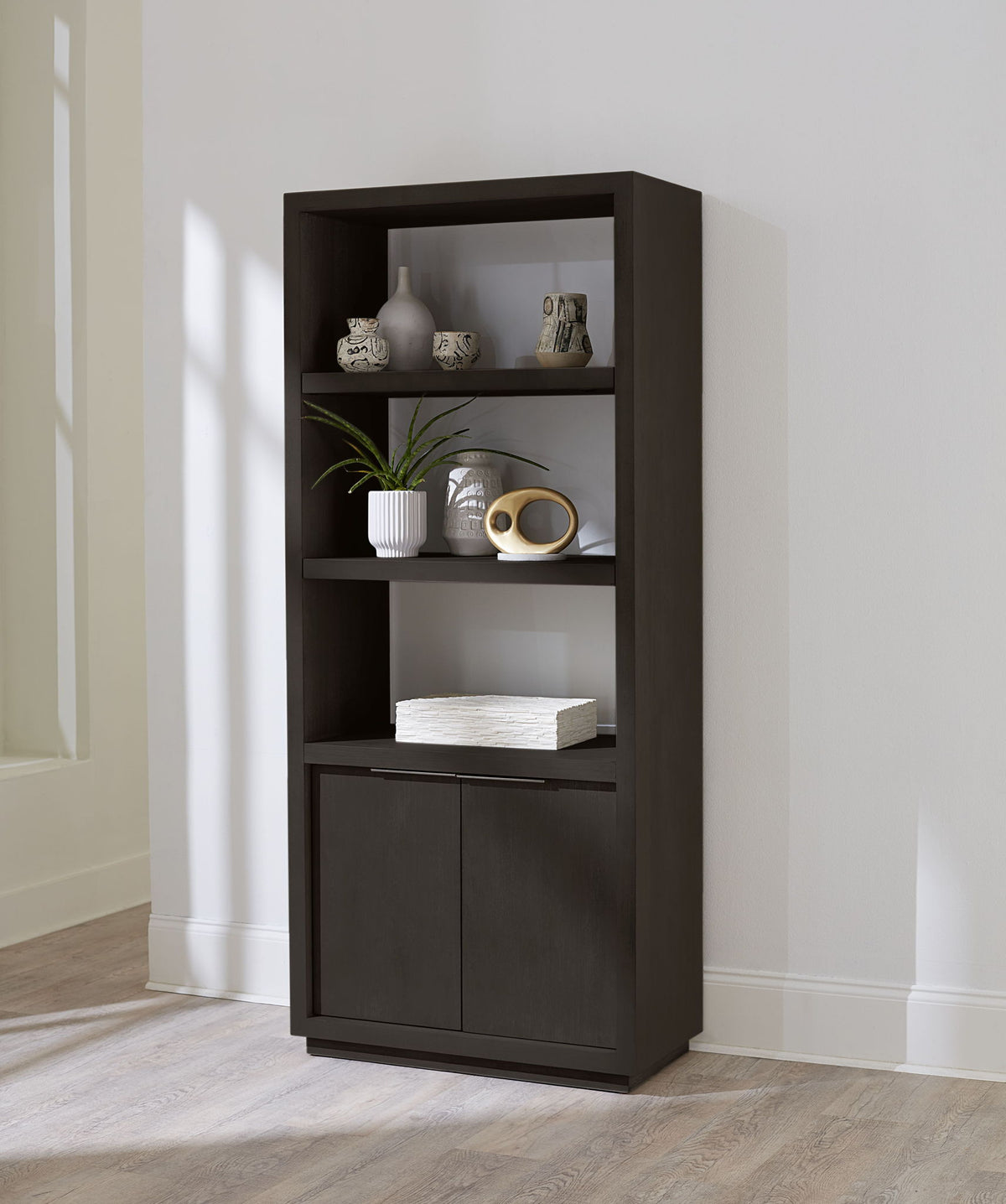 Oxford Bookshelf in Basalt Grey