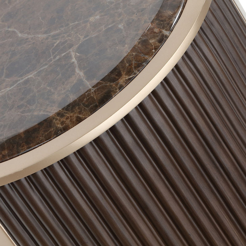 West Kensington - Chairside Table - R&R Furniture Gallery (Fountain Valley, CA)