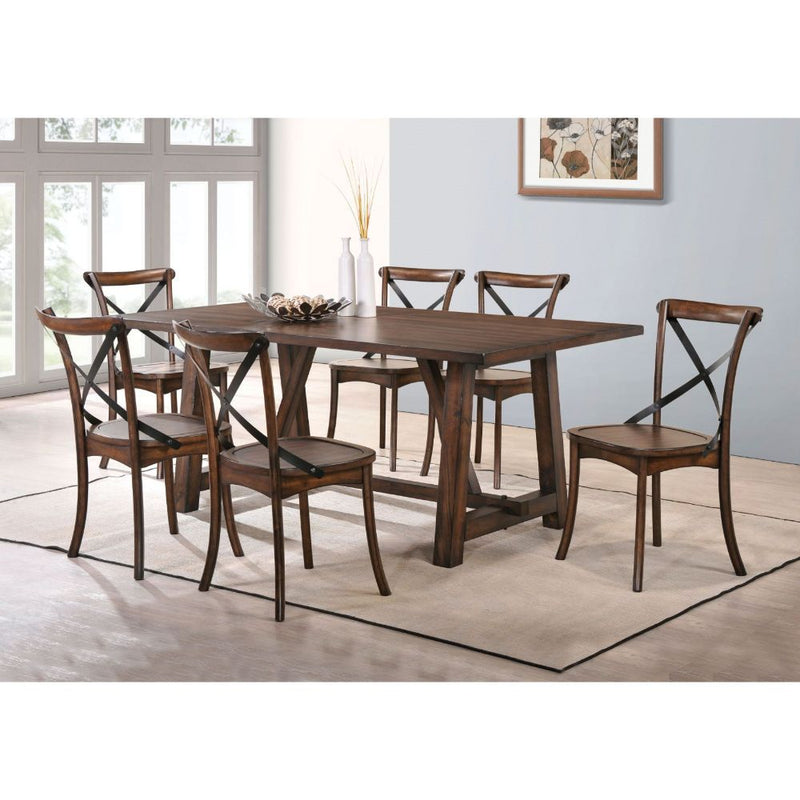 Kaelyn - Dining Table - Dark Oak - R&R Furniture Gallery (Fountain Valley, CA)