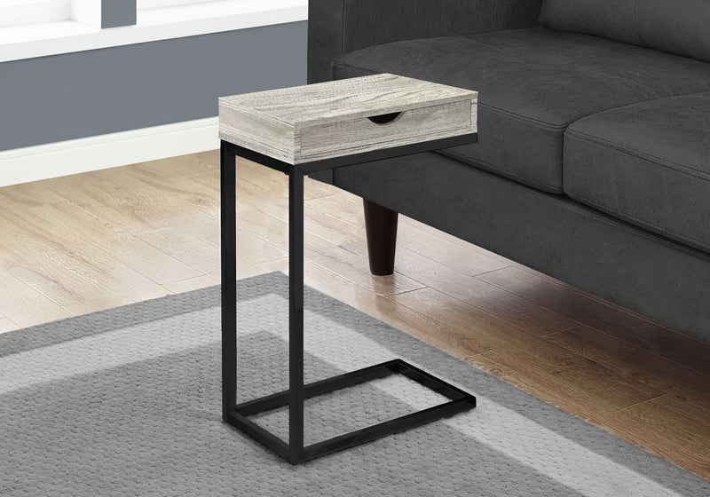 Accent Table, C - Shaped Contemporary Elegant Desig - R&R Furniture Gallery (Fountain Valley, CA)