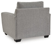 Benchcraft arm chair with plush fabric upholstery and modern design, featuring a sturdy wooden frame and comfortable cushioning.
