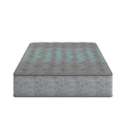 Restonic Mattress 13-inch hybrid mattress with firm comfort and advanced cooling technology, showing its plush surface and supportive design.