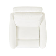 Bloomy - High Back Power Recliner Motion Chair - Chiffon White - R&R Furniture Gallery (Fountain Valley, CA)