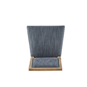 French Country Style Dining Chair With Upholstered Seating And Fluted Legs - R&R Furniture Gallery (Fountain Valley, CA)