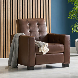 Langseth - Contemporary Tufted Pushback Recliner