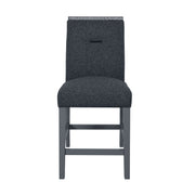Ariya - Bar Stools (Set of 2) - Dark Gray - R&R Furniture Gallery (Fountain Valley, CA)