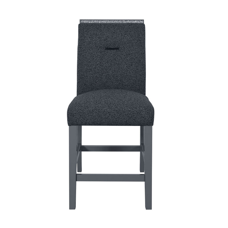 Ariya - Bar Stools (Set of 2) - Dark Gray - R&R Furniture Gallery (Fountain Valley, CA)