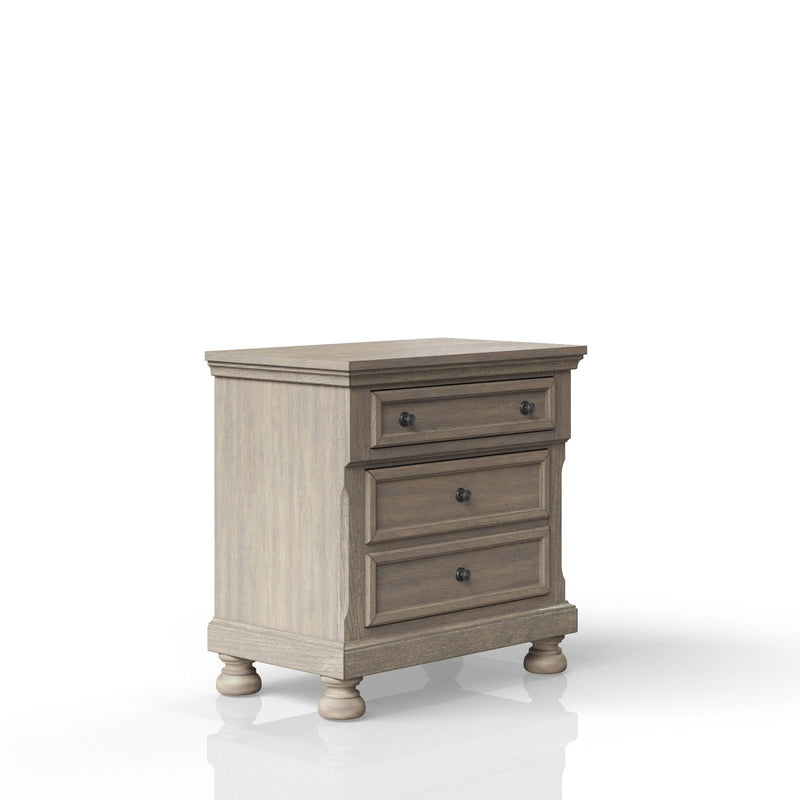 Nightstand Two Storage Drawers - R&R Furniture Gallery (Fountain Valley, CA)