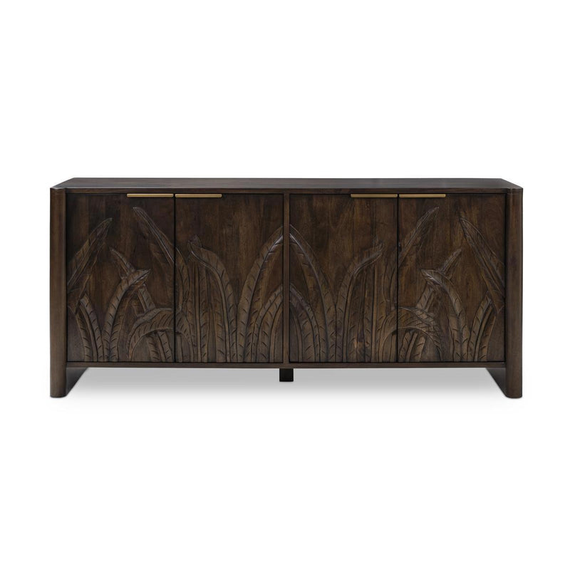 Ledro - Wood 4 Door Buffet - R&R Furniture Gallery (Fountain Valley, CA)