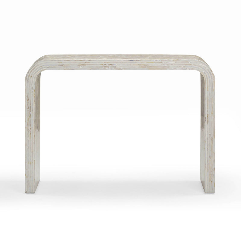 Opus - Console Table - Cream - R&R Furniture Gallery (Fountain Valley, CA)