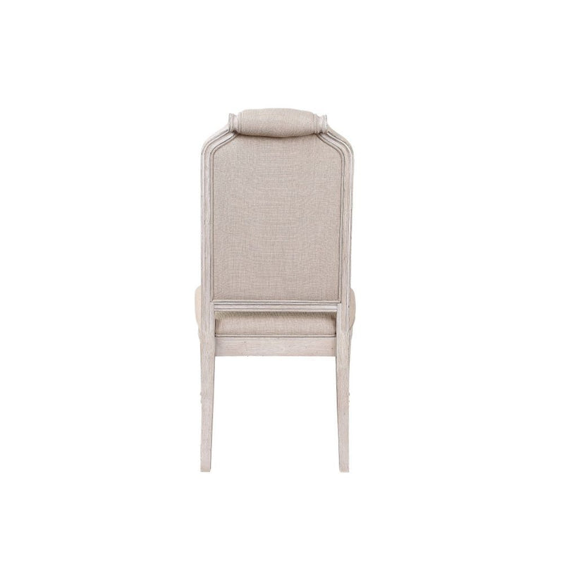 Wynsor - Side Chair (Set of 2) - Antique White - R&R Furniture Gallery (Fountain Valley, CA)