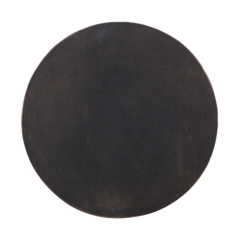 Outdoor End Table With Cutout Handle - Copper - R&R Furniture Gallery (Fountain Valley, CA)