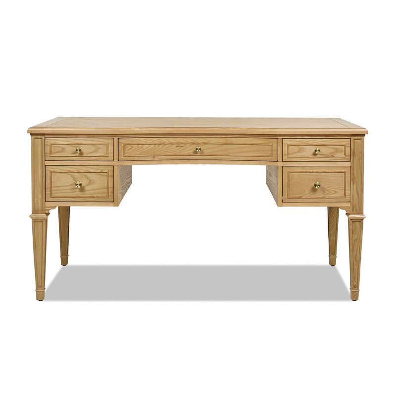 Dauphin - 5 Drawer Executive Desk - R&R Furniture Gallery (Fountain Valley, CA)
