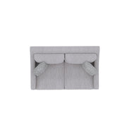 Loveseat With Casual Accent - Gray - R&R Furniture Gallery (Fountain Valley, CA)