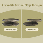 Brancaster - Coffee Table - Bronze Aluminum - R&R Furniture Gallery (Fountain Valley, CA)