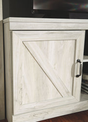 Bellaby - TV Stand W/Fireplace Option - R&R Furniture Gallery (Fountain Valley, CA)