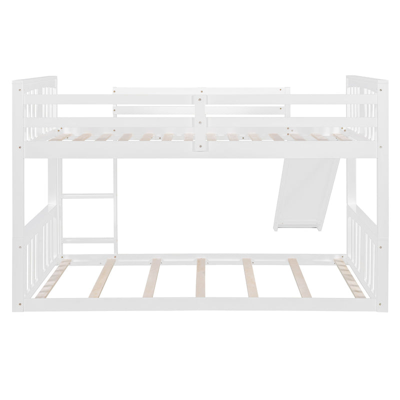 Bunk Bed With Convertible Ladder And Slide - R&R Furniture Gallery (Fountain Valley, CA)