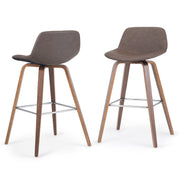 Randolph - Bentwood Multifunctional Counter / Bar Height Stool (Set of 2) - R&R Furniture Gallery (Fountain Valley, CA)