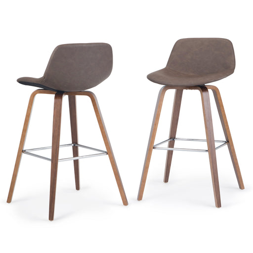Randolph - Bentwood Multifunctional Counter / Bar Height Stool (Set of 2) - R&R Furniture Gallery (Fountain Valley, CA)