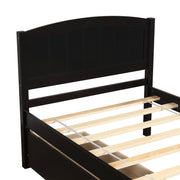 Platform Bed & Headboard, Footboard And Wood Slat Support - R&R Furniture Gallery (Fountain Valley, CA)