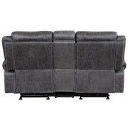 Zubaida - Loveseat w/USB Dock & Console (Glider & Motion) - R&R Furniture Gallery (Fountain Valley, CA)