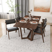 Marina - Mid-Century Modern Design Dining Table - R&R Furniture Gallery (Fountain Valley, CA)