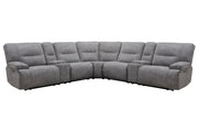 Gladiator - 6 Piece Modular Power Reclining Sectional - R&R Furniture Gallery (Fountain Valley, CA)