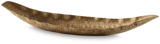 Wystenburg - Tray - Antique Gold Finish - R&R Furniture Gallery (Fountain Valley, CA)