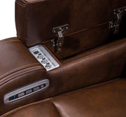 Knightington - Power Reclining Sofa With Audio Seating - R&R Furniture Gallery (Fountain Valley, CA)