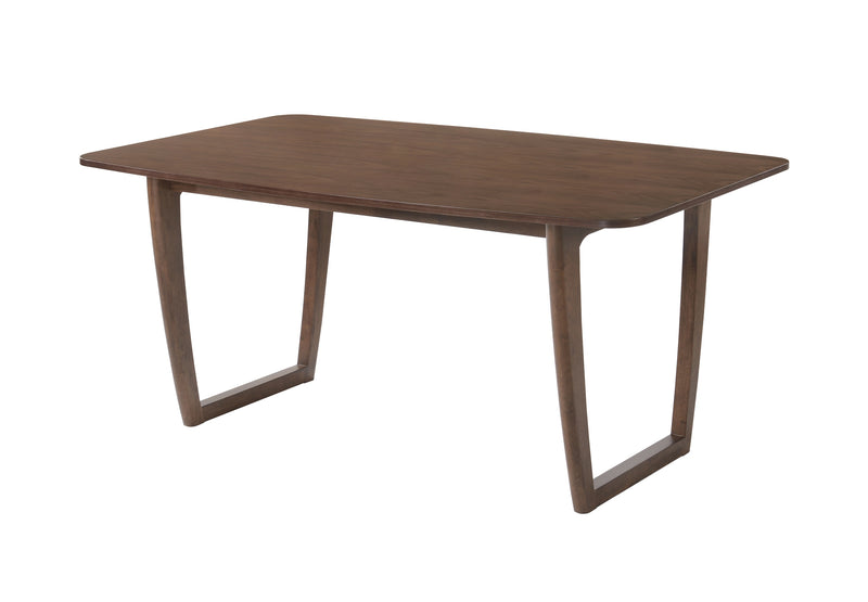 Jordan Modern Walnut Dining Table — view 4