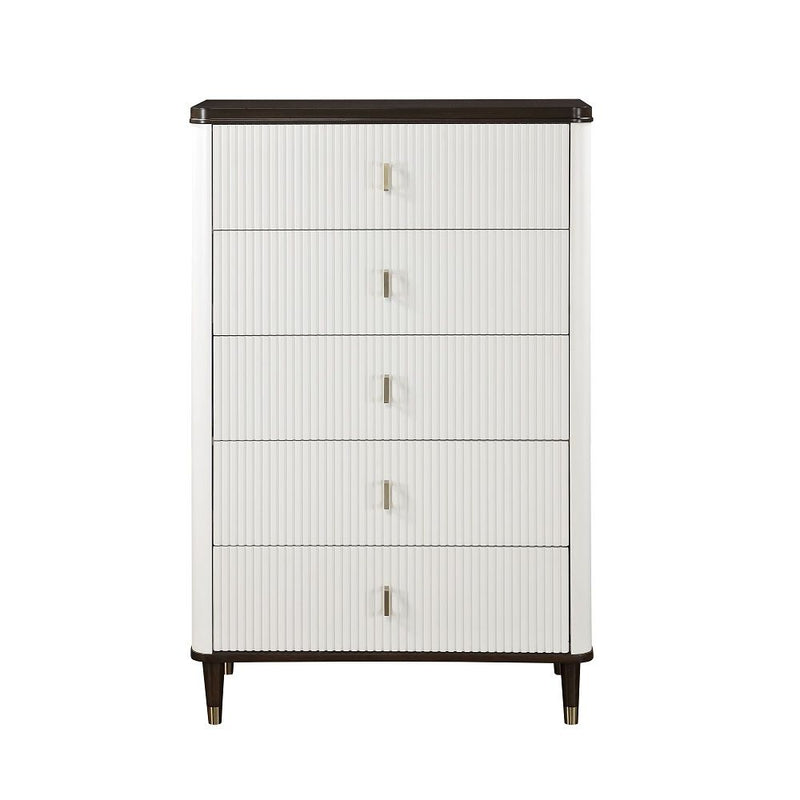 Carena - Chest - White & Brown - R&R Furniture Gallery (Fountain Valley, CA)