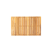 Outdoor Acacia Wood Coffee Table With Open Slat Design - R&R Furniture Gallery (Fountain Valley, CA)