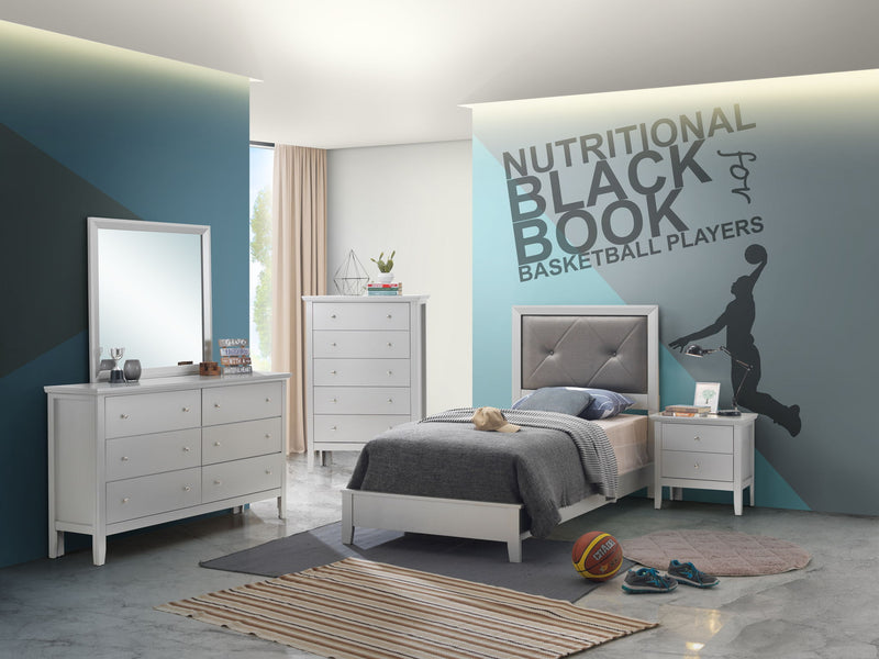 Padded Headboard Bed - R&R Furniture Gallery (Fountain Valley, CA)