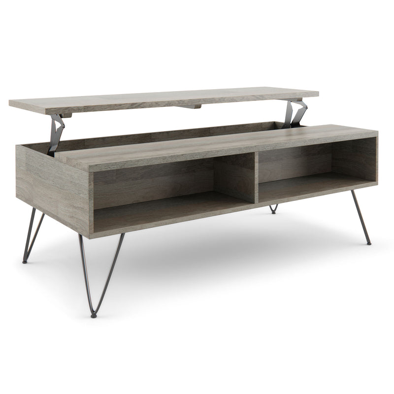 Hunter - Handcrafted Lift Top Coffee Table - R&R Furniture Gallery (Fountain Valley, CA)