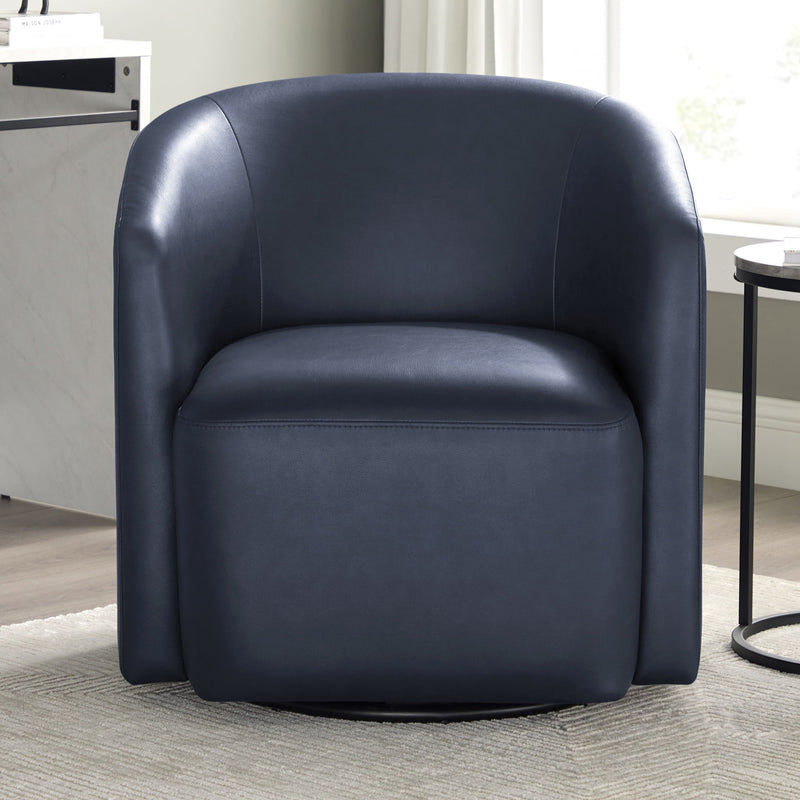 Ardena - Modern Swivel Barrel Chair - R&R Furniture Gallery (Fountain Valley, CA)