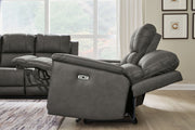 Bleckley - Power Reclining Sofa With Adjustable Headrest - R&R Furniture Gallery (Fountain Valley, CA)